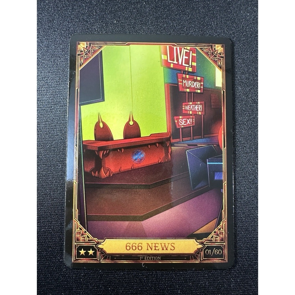 Hazbin Hotel Season 2 1st Edition 666 News 01/60 Non-Foil NM TCG